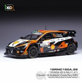 Modely Hyundai i20 Rally1 1:18 IXO - 1