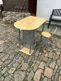Barový stůl + 2 židle