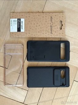 Pixel 7 příslušenství: 3x kryt a 1x sklo