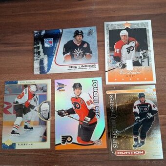 Hokejové karty NHL 90. léta Lindros parkhurst