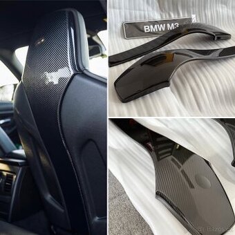 BMW M3 F80 M4 F82 M2 F87- Carbon kryty sedaček - 1