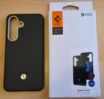 Galaxy S25 Aramid magsafe kryt Spigen Enzo