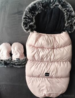 Junama Puer Inverno fusak a rukavice na kočárek