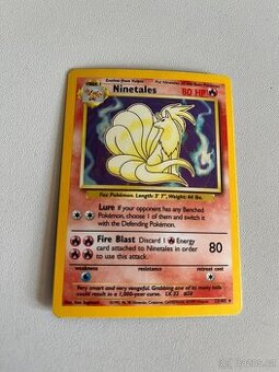 POKEMON NINETAILES VINTAGE 1999