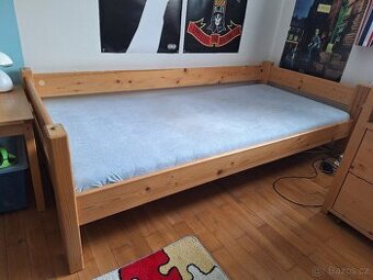 Postel z masivu Sendy (Gazel) 90x200