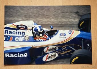 David Coulthard velké foto 20x30 s originálním autogramem
