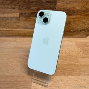 iPhone 15 128GB světle zelený (12 měsíců záruka)