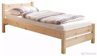 Postel 90x200 masiv borovice