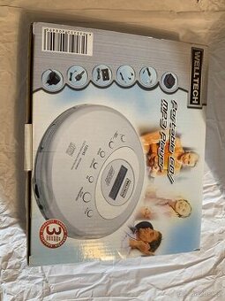 Walkman, reproduktory, CD player,