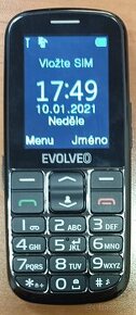 Seniorský telefon EVOLVEO - tlačítkový + SOS tlačítko