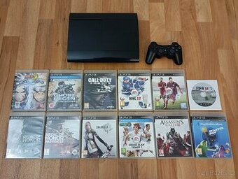 Ps3 Superslim + 12 her - Top stav
