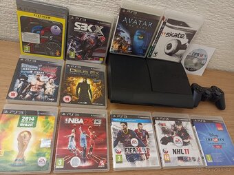 Ps3 Superslim + 12 her - Top stav