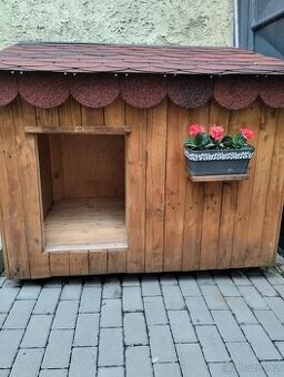 Bouda pro psa zateplená