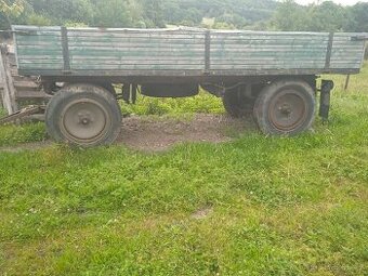 Prodám vlek 3t sklopný na obě strany, druhý vlek 2t