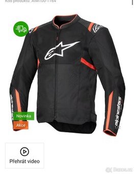 bunda Alpinestars T-SPS Air V2 2025 black/red fluo