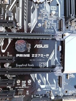 Prodám ZÁKLADNÍ DESKU ASUS PRIME Z270-P+PROCESOR