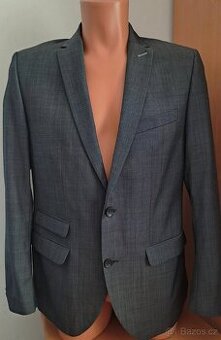 Pánské slim formální sako Club of Gents/50-M/2x55cm