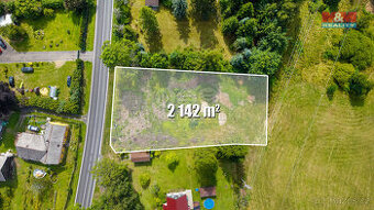 Prodej pozemku k bydlení, 2142 m², Staré Křečany
