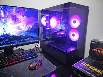🔥 Herní PC Ryzen 5|RTX 3060Ti|16GB|1TB SSD|ARGB|WiFi|NOVÉ