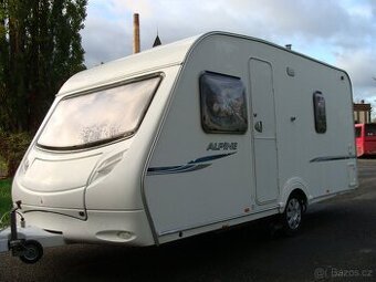 Obytný přívěs Swift Alpine 4 rok 2007 stan -pojezd