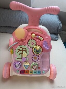 Interaktivní chodítko a vzdělávací stolek 3v1