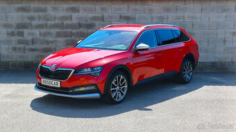 Superb combi 2.0TDI 4x4 140kW SCOUT-1maj-koup.ČR-NEHAV-DPH-