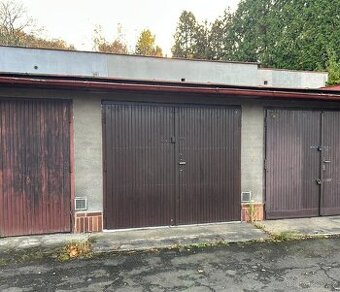 Garáž v OV s elektřinou, Drahovice, zastávka busu Lidická