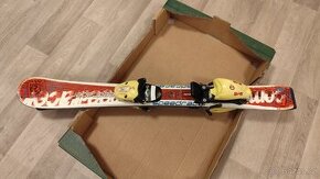 Prodám dětské červeno-bílé lyže speedracer 80cm