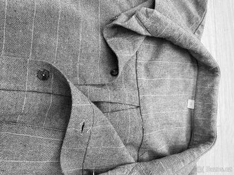 Panská šedá košile vel 44