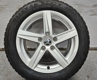 16 ŠKODA 5x112 ET48 7J 205/55 R16 91H Bridgestone