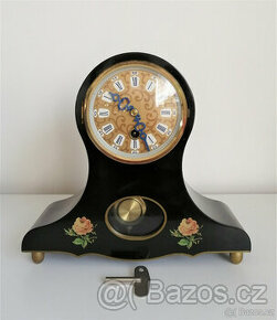 Krbové hodiny černé