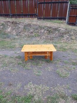 Prodam konferencni stolek - z masivu - boroviceice
