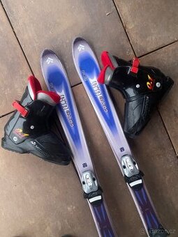 Lyže 120 cm a boty 34/35