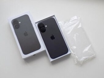 Apple iPhone 16 128GB Black, ZARUKA, Baterie 100%