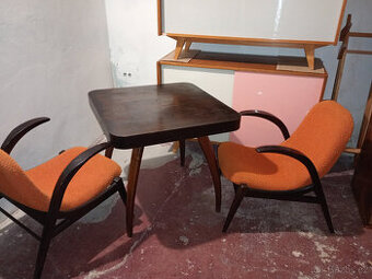 Sezení křesla ULUV + stolek PAVOUK HALABALA