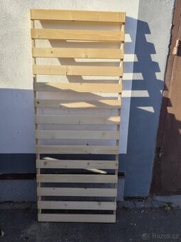 5/ Rošt dřevěný rám 80x200 cm