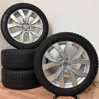 VW TOUAREG III 5x112 R20 ET33+ZIMNÍ 285/45R20 6mm