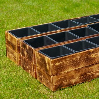 dřevěný truhlík 180 cm - VÝPRODEJ