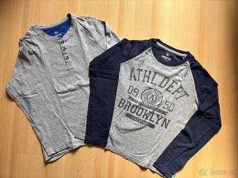 4x triko dl. rukáv vel. 134/140