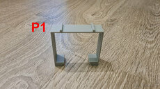 Vláčkodráha Brio, Lidl, Ikea - mostní pilíře