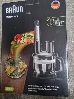 Mixér tyčovy Braun QUICK 7 MQ7075X nepoužitý