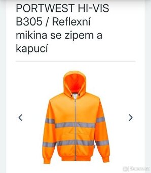 Pracovní mikina Portwest
