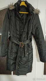 Dámská zimní bunda s kapucí zn. Esmara, vel. 42