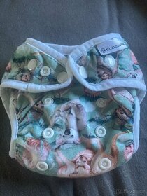 Novorozenecká kalhotková plenka Bamboolik - 1