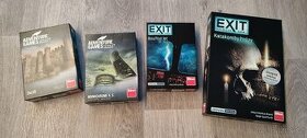 Společenské hry - 2x EXIT, 2x Adventure Games