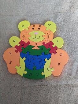 Dřevěné puzzle - 1