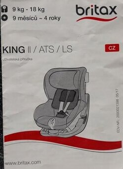 BRITAX ROMER autosedacka King II