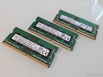 RAM PRO NOTEBOOK SODIMM SAMSUNG nebo SK HYNIX