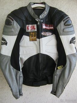 Moto kožená bunda FLM-POLO vel. L
