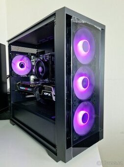 Herní PC, Ryzen 5 5600X, RX 6800 XT 16GB, 32GB RAM, 1TB M.2